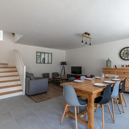 Gite Du Tilleul - Maison Climatisee Pour 8 Voyageurs Houesville Buitenkant foto